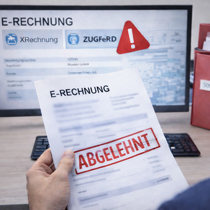 Abgelehnte E-Rechnung aufgrund zusätzlicher Anforderungen